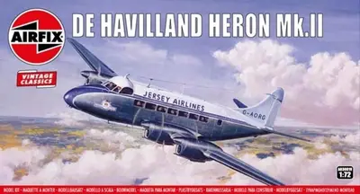 Brytyjski samolot pasażerski de Havilland Heron MkII, seria Vintage Classics