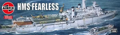 Brytyjski okręt desantowy HMS Fearless