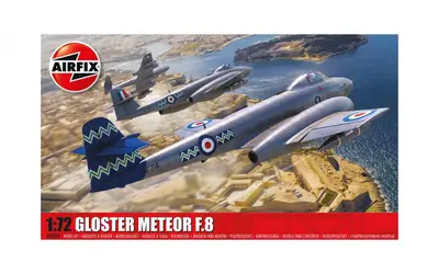 Brytyjski myśliwiec odrzutowy Gloster Meteor F.8