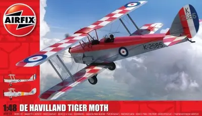 Brytyjski samolot treningowy de Havilland DH82a Tiger Moth