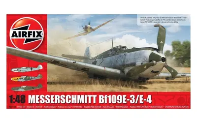 Niemiecki myśliwiec Messerschmitt Bf109E-4/E-1
