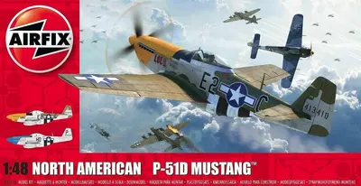 Amerykański myśliwiec North American P-51D Mustang (Filletless Tails)