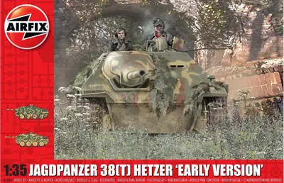 Niemieckie działo pancerne Jagdpanzer 38(t) Hetzer, wczesna wersja