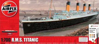 Transatlantyk R.M.S. Titanic (z farbami)