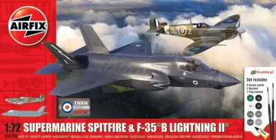 Zestaw Supermarine Spitfire Mk.Vc i Lockheed Martin F-35B Lightning II