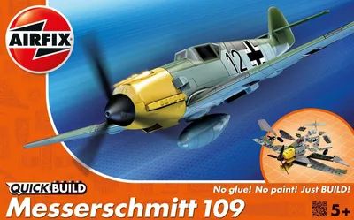 Messerschmitt Bf-109E (seria Quick Build)