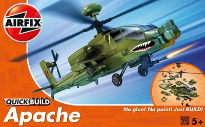 Helikopter Apache (seria Quick Build)