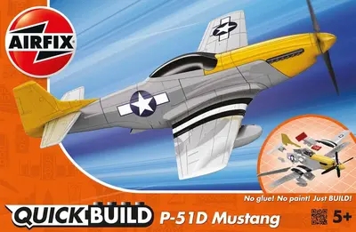 D-Day Mustang P-51 (seria Quick Build)