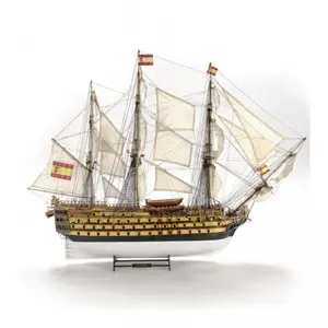 Drewniany okręt Santa Ana 1805 (skala 1:84)
