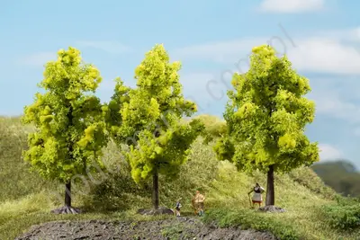 Drzewa liściaste jasnozielone 11 cm
