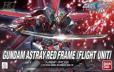 HGSEED Gundam Astray Red Frame (Flight Unit)