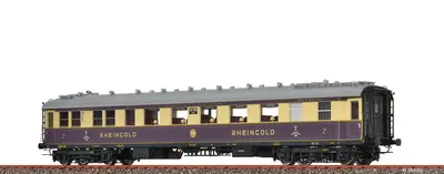 Wagon osobowy 2 klasa typ SB4ük Rheingold Express z oświetleniem