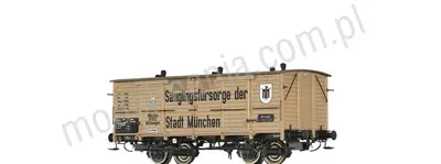 Wagon towarowy transp. do mleka "Säuglingsfürsorge München"