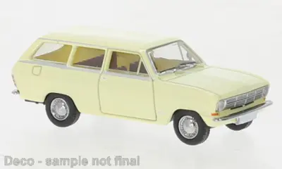 Opel Kadett B Caravan jasnożółty, 1965 rok
