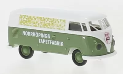 Pudełko VW T1b, fabryka tapet w Norrköpings, 1960 rok
