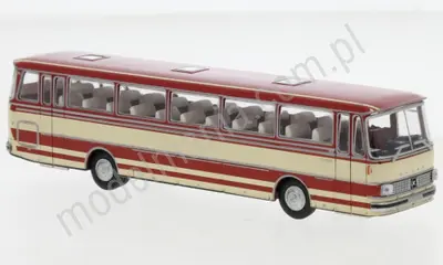 Setra S 150 H czerwona, beżowa, 1970 rok, autobus