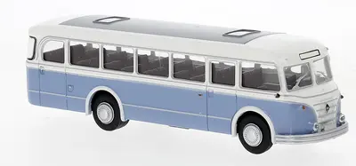 IFA H 6 B autobus biały, jasnoniebieski, 1953
