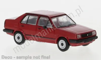 VW Jetta II 1984, ciemnoczerwony