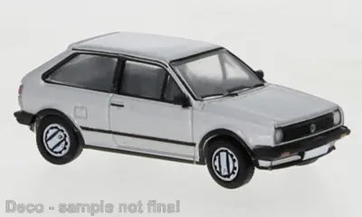 VW Polo II Coupe srebrny, 1985,