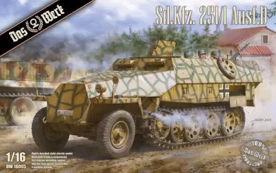 Niemiecki transporter opancerzony SdKfz 251/1 Ausf D