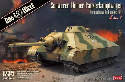 Niemiecki czołg ciężki "Schwerer kleiner Panzer", wersja 1944
