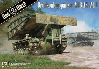Niemiecki czołg mostowy Bruckenlegepanzer M48 A2 AVLB