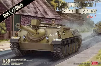 Niemiecki niszczyciel czołgów 90mm Kanonenjagdpanzer/Beobachtungspanzer