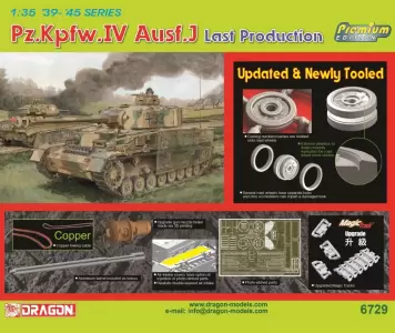 Czołg Pz.Kpfw.IV Ausf. J Last Production - Premium Edition