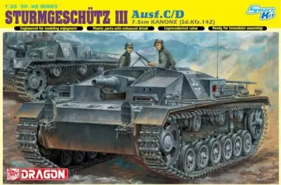 Niemieckie działo szturmowe Sturmgeschutz (StuG) III Ausf C/D