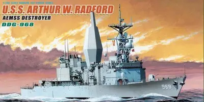 Amerykański niszczyciel rakietowy USS Arthur W. Radford AEMSS DDG-968