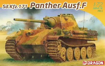 Niemiecki czołg średni PzKpfW V Panther Ausf F