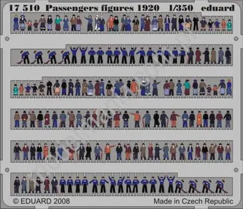 El. fototrawione Passengers Figures 1920 1:350