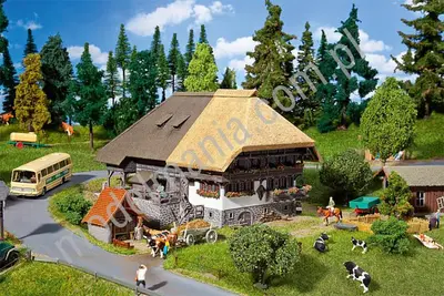 Szwarcwaldzka chata ze strzechą