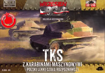 Lekki czołg rozpoznawczy TKS z karabinami maszynowymi