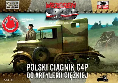 Polski ciągnik C4P do artylerii ciężkiej