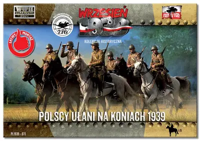Polscy Ułani na koniach 1939