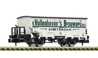 Wagon towarowy kryty chłodnia do przewozu piwa "Van Vollenhoven's"