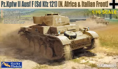 Niemiecki czołg lekki PzKpfw II Ausf F, Afryka i Włochy