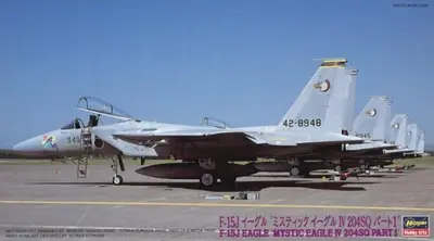 Japoński myśliwiec F-15J Eagle "Mystic Eagle IV"