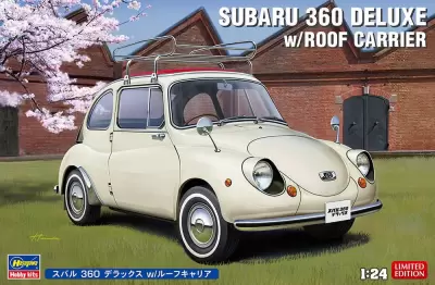 Subaru 360 Deluxe z bagażnikiem dachowym
