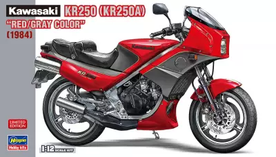 Motocykl Kawasaki KR250A Red/Gray