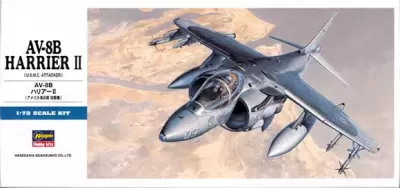 Amerykańsko - brytyjski samolot rozpoznawczy Av-8B Harrier Ii