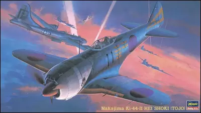 Japoński myśliwiec Nakajima Ki-44-II Hei Shoki (Tojo)
