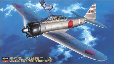 Japoński myśliwiec Mitsubishi A6M2b Zero Fighter Type21