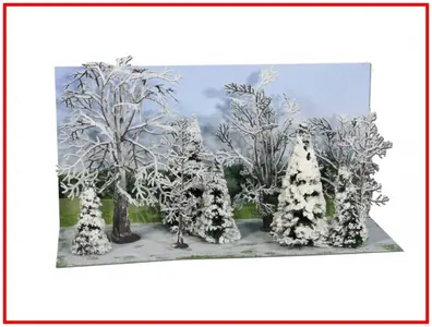 Zimowy las mieszany 7-14 cm, 10 sztuk
