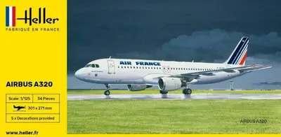 Airbus A-320 Air France - z farbami