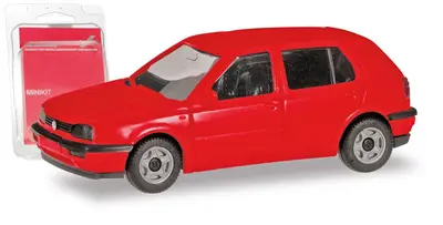 Herpa MiniKit: VW Golf III, czerwony