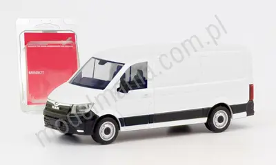 MiniKit MAN TGE furgon z niskim dachem, biały