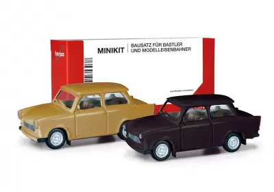 MiniKit Trabant 601 Limousine, samtocker/rallyeschwarz