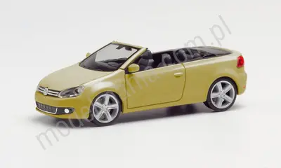 VW Golf Cabrio, złoty metallic